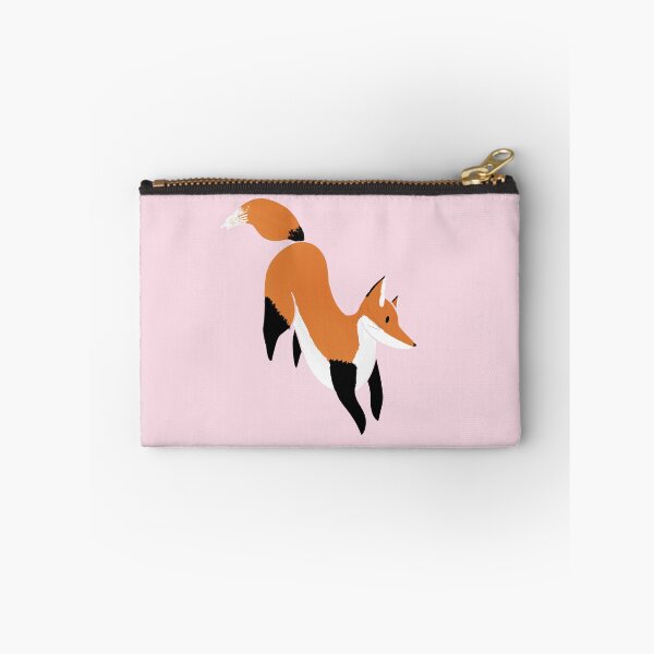 Item preview, Happy darting fox designed and sold by CoffeePandaArt.