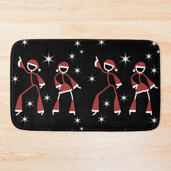 Item preview, Stickman / Christmas Dancing designed and sold by LotusCreations.