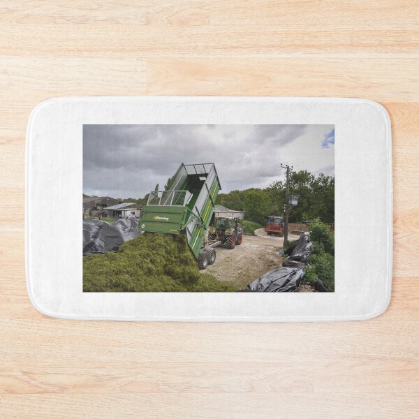 Item preview, Fendt 312 Tipping Silage with Fleming Trailer designed and sold by AgriPhotoUK.