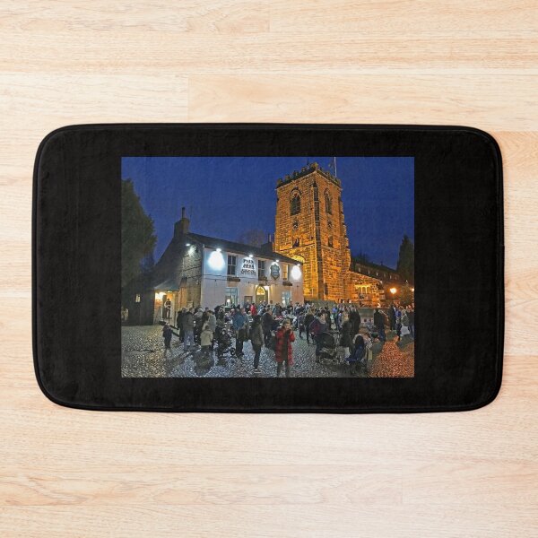Item preview, Christmas in Grappenhall Village, Warrington Cheshire, England designed and sold by Local gifts from HotpixUK .