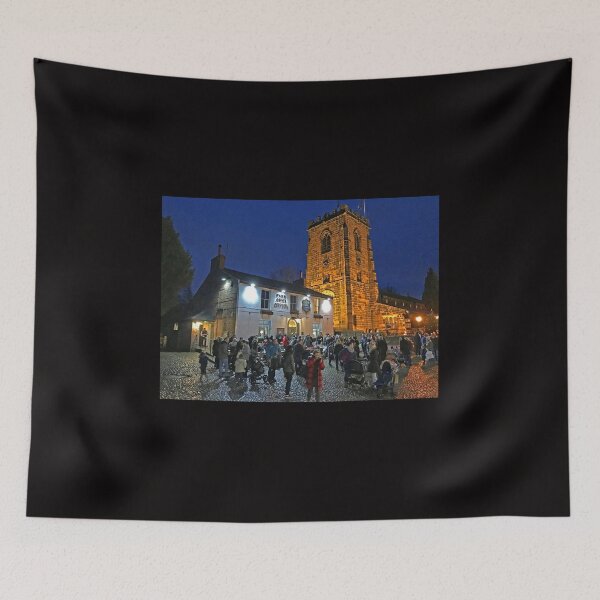 Item preview, Christmas in Grappenhall Village, Warrington Cheshire, England designed and sold by Local gifts from HotpixUK .