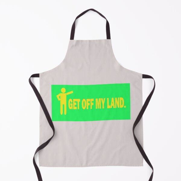 Item preview, GET OFF MY LAND (GREEN) designed and sold by onemoormove.