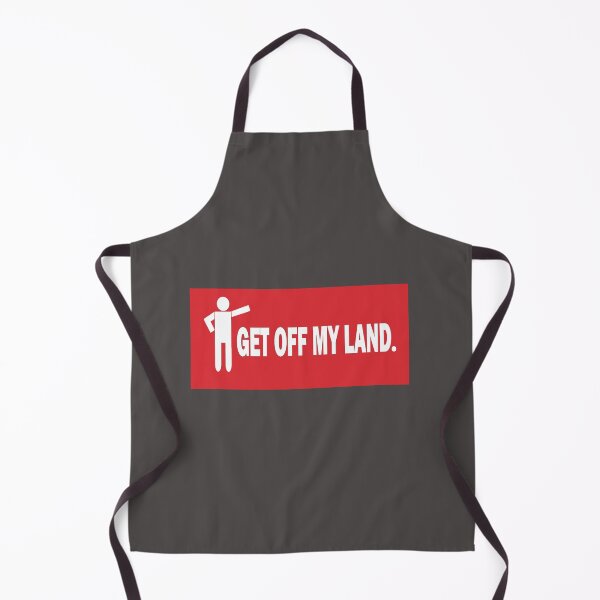 Item preview, GET OFF MY LAND (RED) designed and sold by onemoormove.