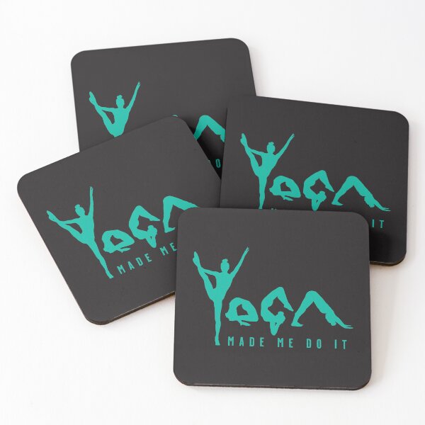 Item preview, Yoga Made Me Do It - Jade designed and sold by VicEllisArt.