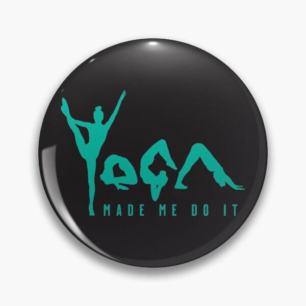 Item preview, Yoga Made Me Do It - Jade designed and sold by VicEllisArt.