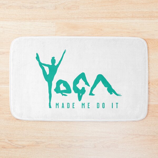 Item preview, Yoga Made Me Do It - Jade designed and sold by VicEllisArt.
