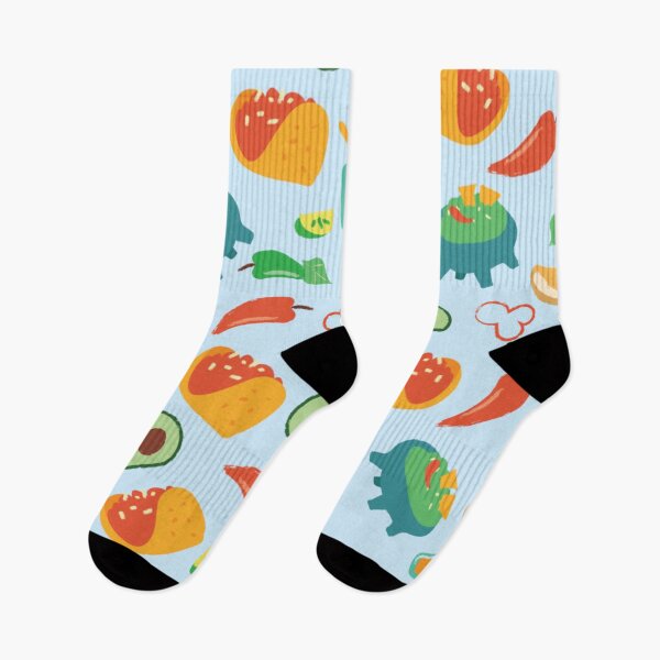 Item preview, Tacos and chili pattern designed and sold by ds-4.