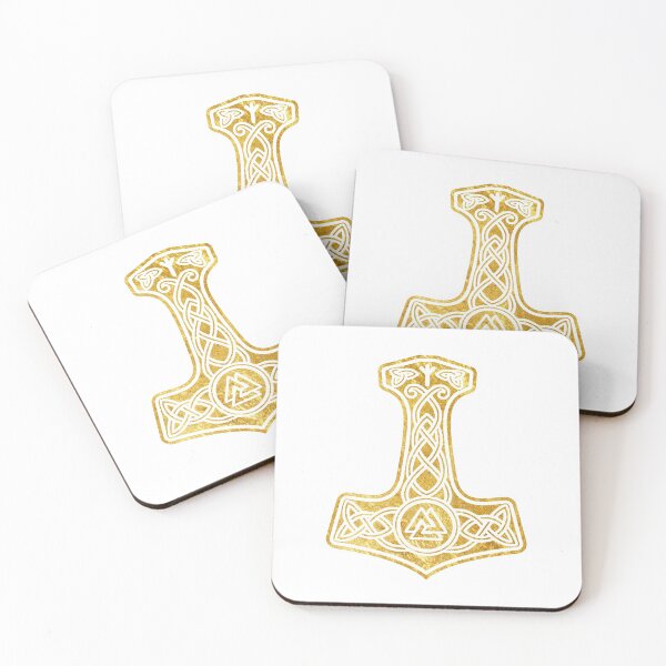 Item preview, Mjölnir (Thor’s Hammer) (on white) designed and sold by DotorEaon.