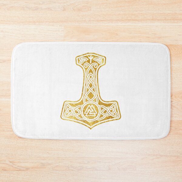 Item preview, Mjölnir (Thor’s Hammer) (on white) designed and sold by DotorEaon.