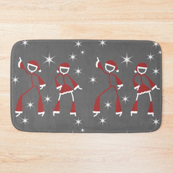 Item preview, Stickman / Christmas Dancing designed and sold by LotusCreations.
