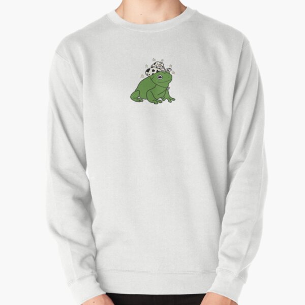 Item preview, Frog with a cowboy hat ★ designed and sold by sunflwrmike7.