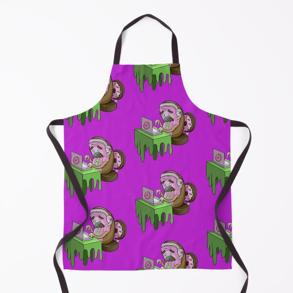 Item preview, Remote Office Worker Pink Donut designed and sold by wyrmskin.