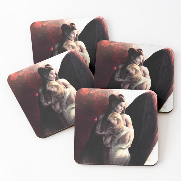 Item preview, Monster Malachiasz and Nadya - Ruthless Gods designed and sold by cynthiamonica.