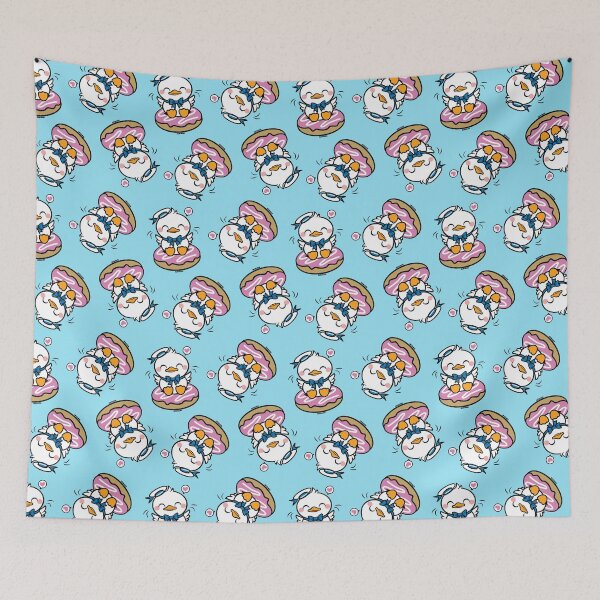 Item preview, Duck on a Donut designed and sold by GikiGiri.