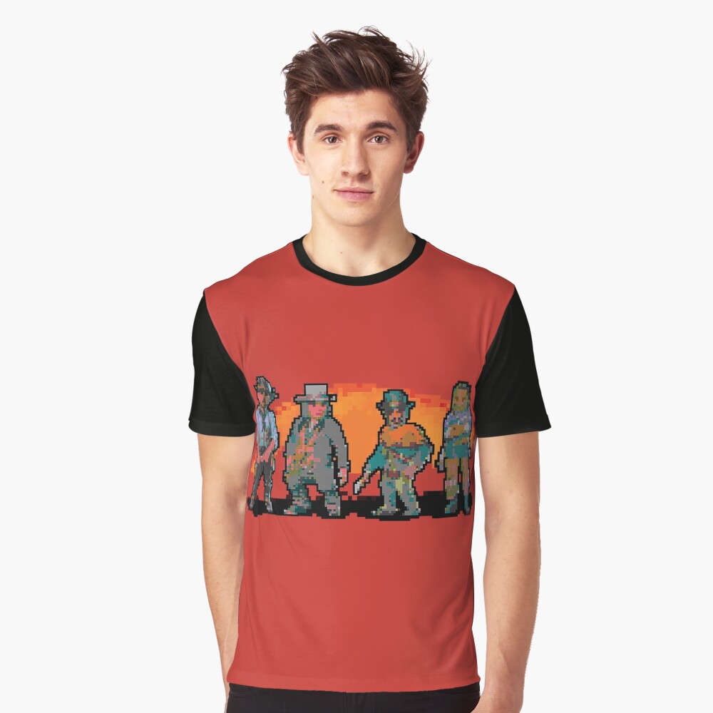 Vista previa del artículo con la obra «Camiseta gráfica», diseñado y vendido por morphiac.