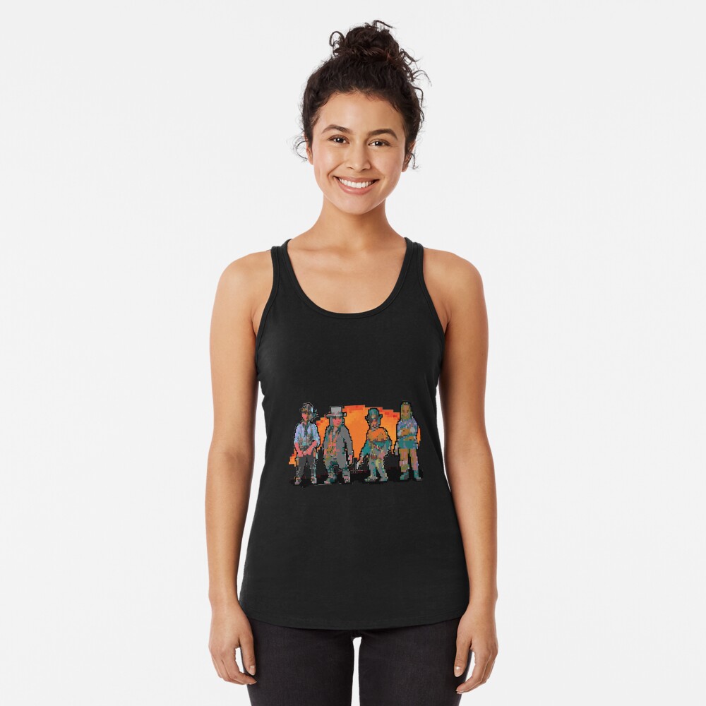 Vista previa del artículo con la obra «Camiseta con espalda nadadora», diseñado y vendido por morphiac.