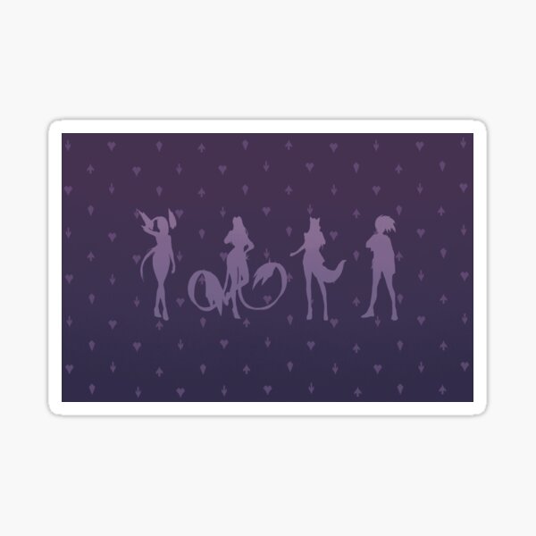 KDA Akali, Ahri, Evelynn and Kai'Sa ♡ Sticker