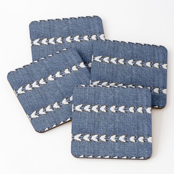 Item preview, Dark blue jeans pieces -ropes designed and sold by wiwiart.