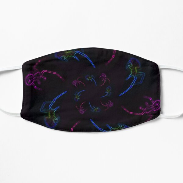 Neon Spider Spiral 2 Flat Mask