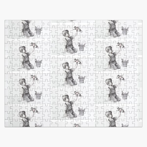 "Banksy Painting for Saints Game Changer Makes An Ideal Gift!" Jigsaw