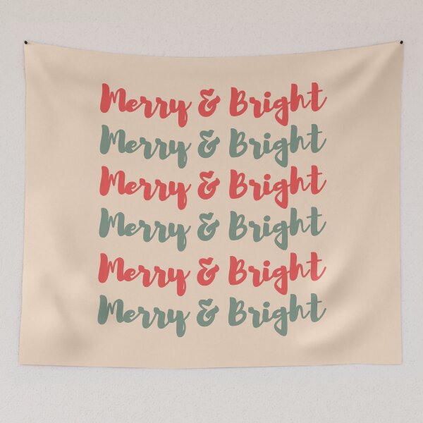 Item preview, Merry & Bright Christmas  designed and sold by WildeandCo.