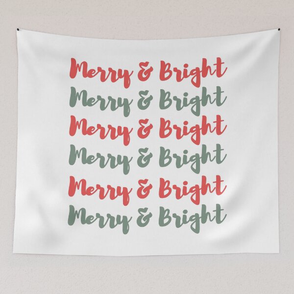 Item preview, Merry & Bright Christmas  designed and sold by WildeandCo.