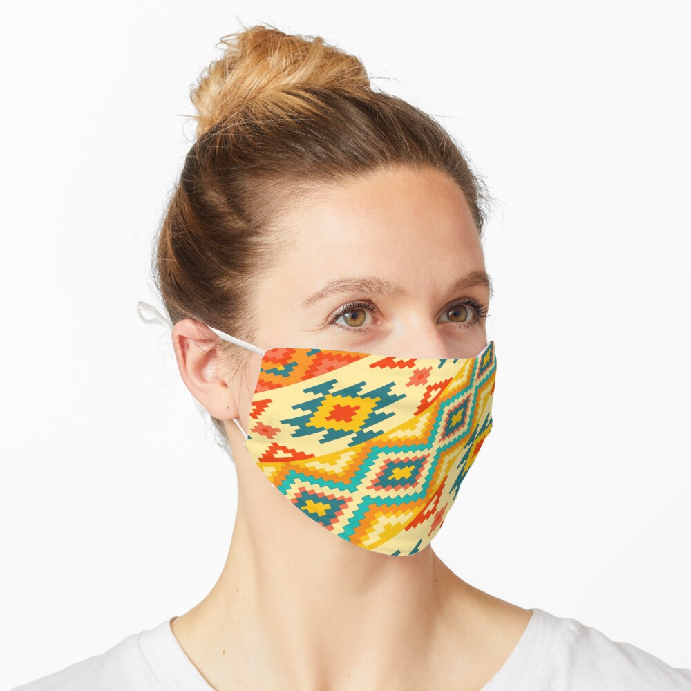 Mexican Handcraft Pattern Mask