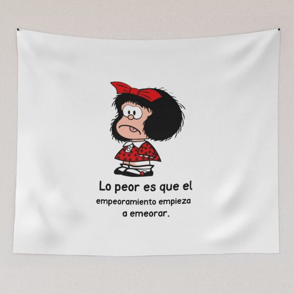 Item preview, Lo peor es que el empeoramiento empieza a emeorar designed and sold by Elena's Shop.