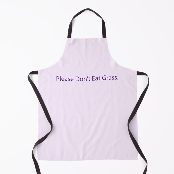 Item preview, please don't eat grass (Purple) designed and sold by WilliamsGFX.