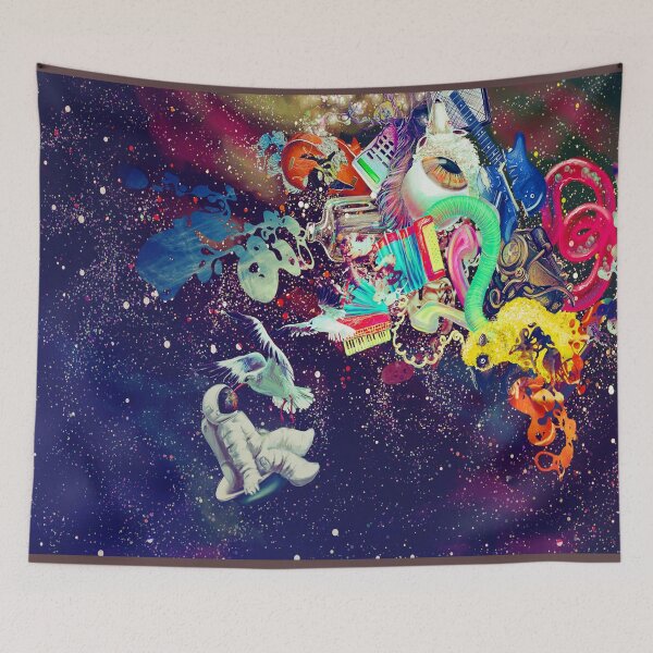 Item preview, Psychedelic Space Astronaut Lost in Thoughts designed and sold by Xeuno.