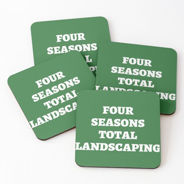 Item preview, Four Seasons Total Landscaping 2020 Trump Election Meme Shirts - White Text On Green designed and sold by laptop-sticker.