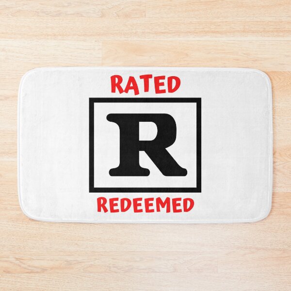 Item preview, RATED R FOR REDEEMED designed and sold by jreiter57.