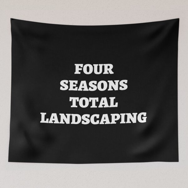 Item preview, Four Seasons Total Landscaping 2020 Trump Election Meme Shirts - White Text On Black designed and sold by laptop-sticker.