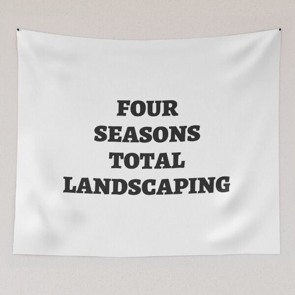 Item preview, Four Seasons Total Landscaping 2020 Trump Election Meme Shirts And Stickers - Black Text designed and sold by laptop-sticker.
