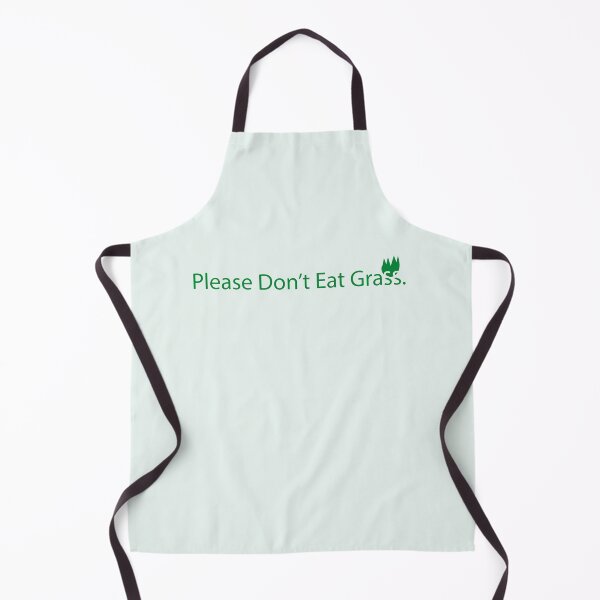 Item preview, please don't eat grass (Green 2) designed and sold by WilliamsGFX.