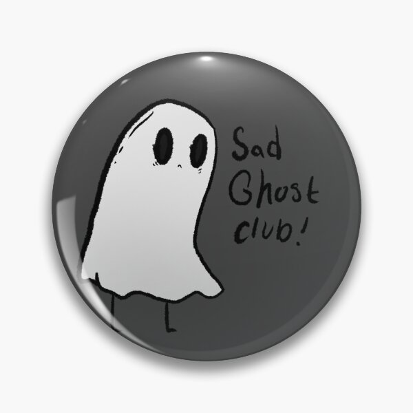 Item preview, Sad ghost club designed and sold by Kristin Cardwell.