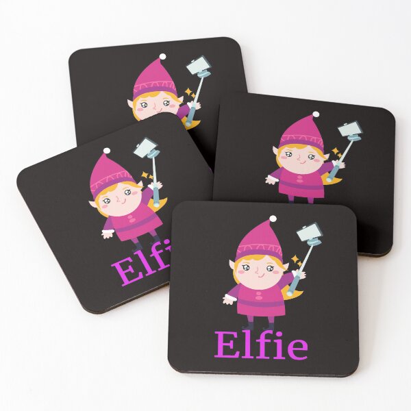 Item preview, Cute Elf Takes An Elfie designed and sold by walkingrock.