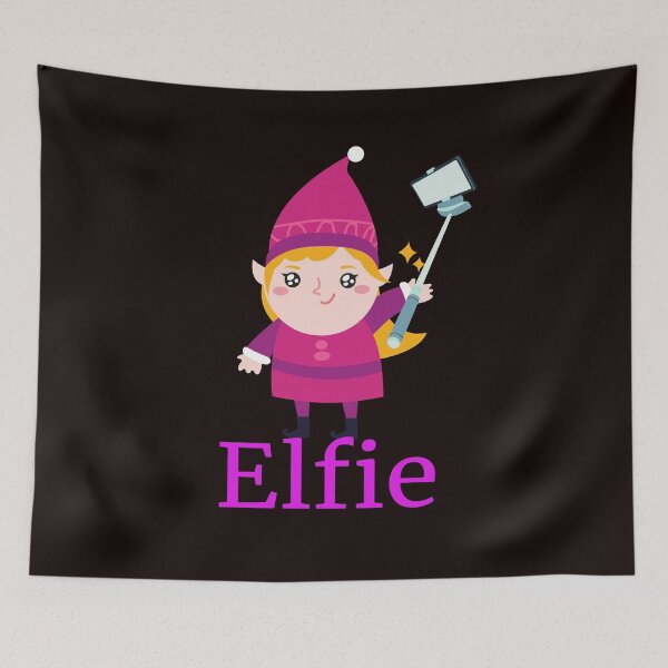 Item preview, Cute Elf Takes An Elfie designed and sold by walkingrock.