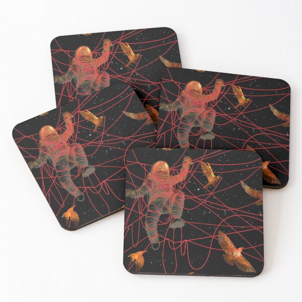 Item preview, Psychedelic Tangled Astronaut Lost in Space designed and sold by Xeuno.