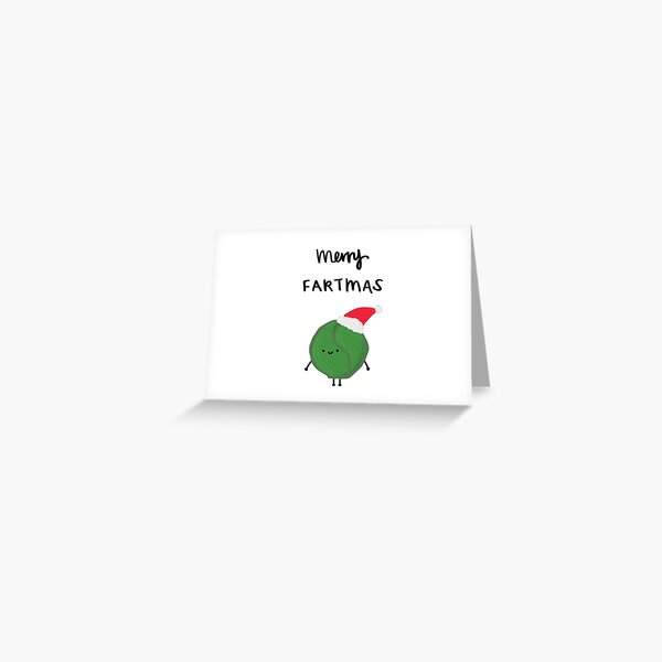 Merry Fartmas Greeting Card