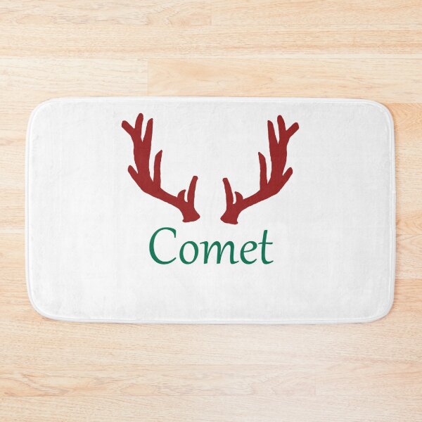 Item preview, Comet Antler Reindeer Green and Red designed and sold by ArtsyRabbit.
