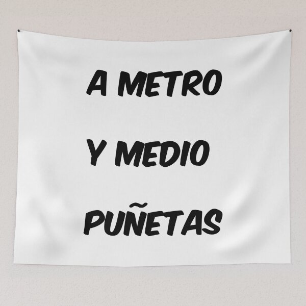 Item preview, A METRO Y MEDIO PUÑETAS designed and sold by JAM2.