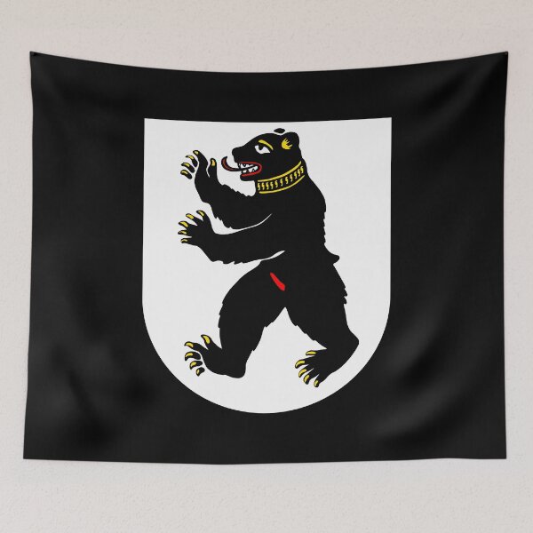 Item preview, St. Gallen Coat of Arms - Switzerland Heraldry and flag designed and sold by Qrhoo.