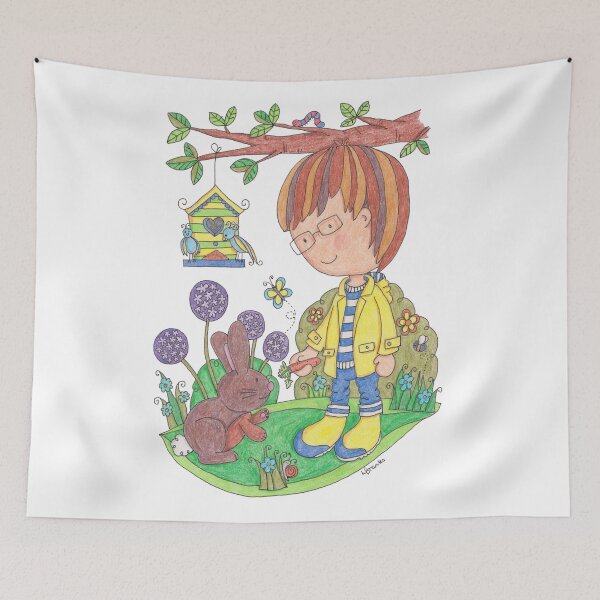 Item preview, Bunny Boy designed and sold by LouiseFranksArt.