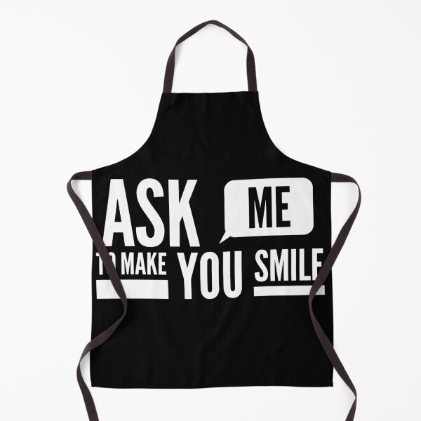 Aperçu de l'œuvre Demandez-moi de vous faire sourire Funny Design créée et vendue par Xrizen Designs.