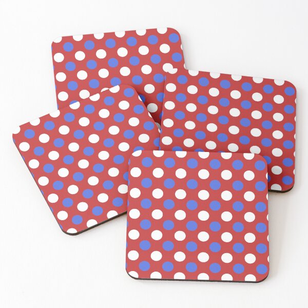 Item preview, USA Dot Pattern designed and sold by KingRockStudios.