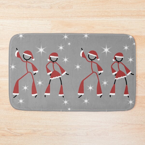 Item preview, Stickman / Christmas Dancing designed and sold by LotusCreations.