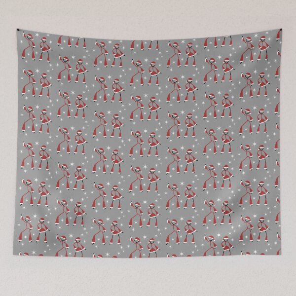 Item preview, Stickman / Christmas Dancing designed and sold by LotusCreations.