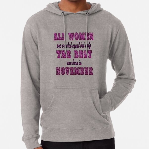 november girl hoodie