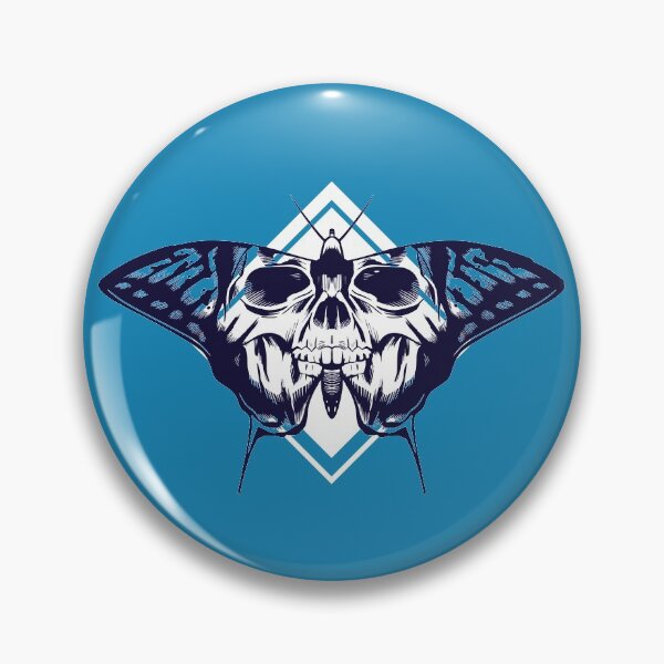 Item preview, Butterfly With Skull Mystical designed and sold by infleims.
